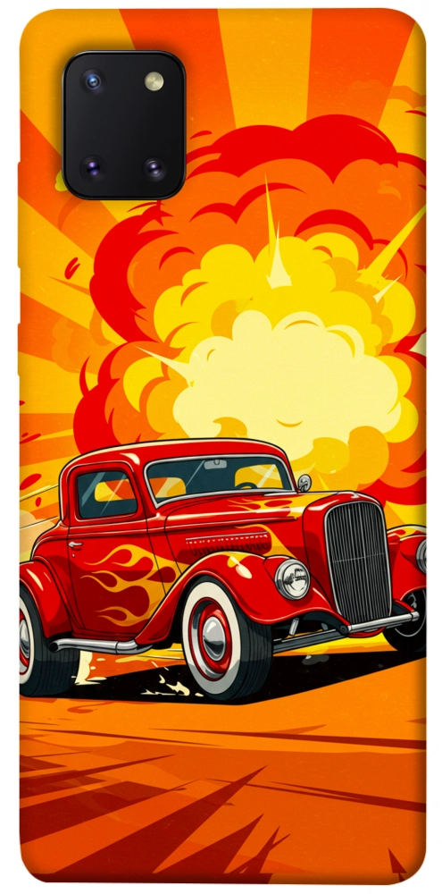 Чохол Retro comics car для Galaxy Note 10 Lite (2020)