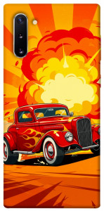 Чехол Retro comics car для Galaxy Note 10 (2019)