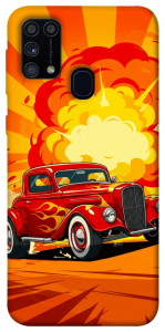 Чохол Retro comics car для Galaxy M31 (2020)