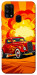 Чохол Retro comics car для Galaxy M31 (2020)