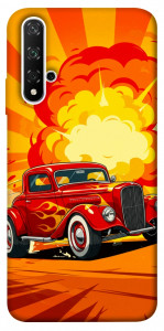 Чохол Retro comics car для Huawei Nova 5T