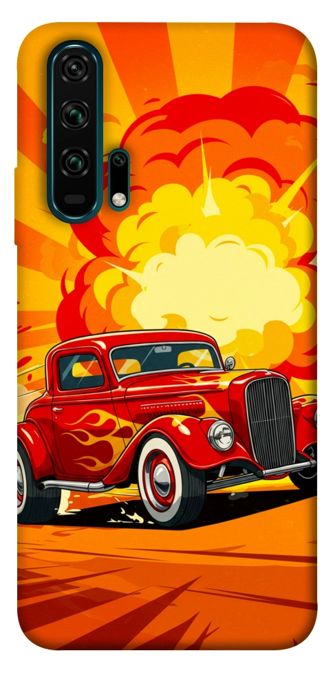 Чохол Retro comics car для Huawei Honor 20 Pro