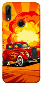 Чехол Retro comics car для Huawei P Smart Z