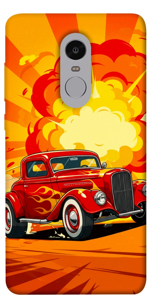 Чохол Retro comics car для Xiaomi Redmi Note 4X