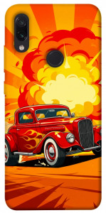 Чехол Retro comics car для Xiaomi Redmi Note 7