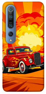 Чехол Retro comics car для Xiaomi Mi 10
