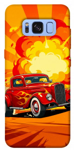 Чехол Retro comics car для Galaxy S8 (G950)