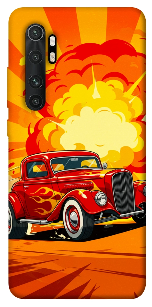 Чохол Retro comics car для Xiaomi Mi Note 10 Lite