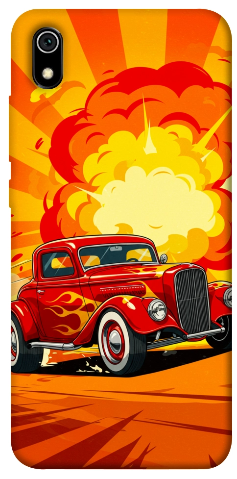 Чехол Retro comics car для Xiaomi Redmi 7A