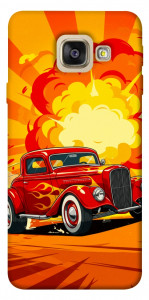 Чехол Retro comics car для Galaxy A5 (2017)