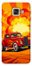 Чехол Retro comics car для Galaxy A5 (2017)