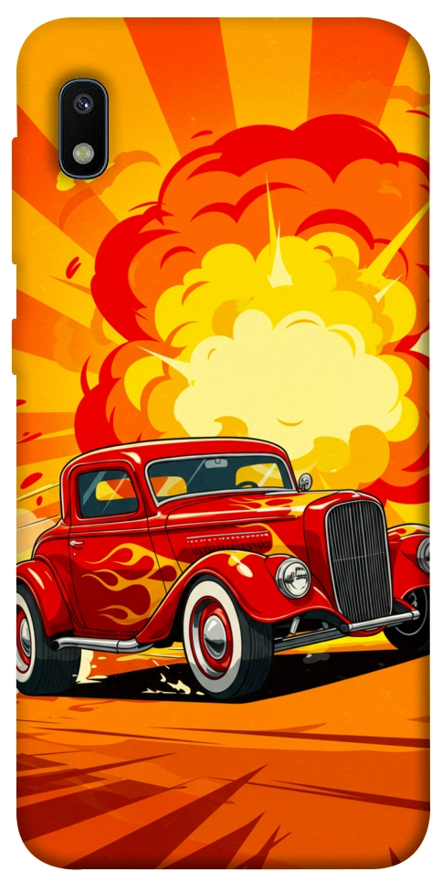 Чехол Retro comics car для Galaxy A10 (A105F)