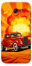 Чехол Retro comics car для Galaxy A7 (2017)