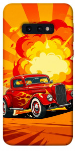 Чехол Retro comics car для Galaxy S10e
