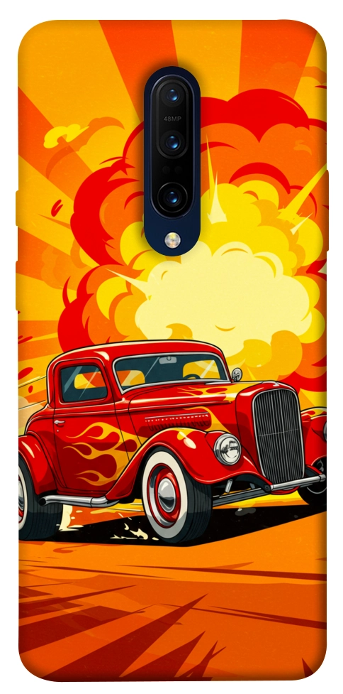 Чохол Retro comics car для OnePlus 7 Pro