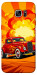Чохол Retro comics car для Galaxy S7 Edge
