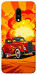 Чохол Retro comics car для OnePlus 7