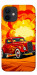 Чехол Retro comics car для iPhone 12 mini