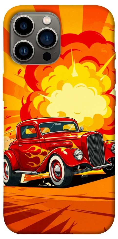 Чехол Retro comics car для iPhone 12 Pro Max