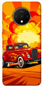 Чохол Retro comics car для OnePlus 7T