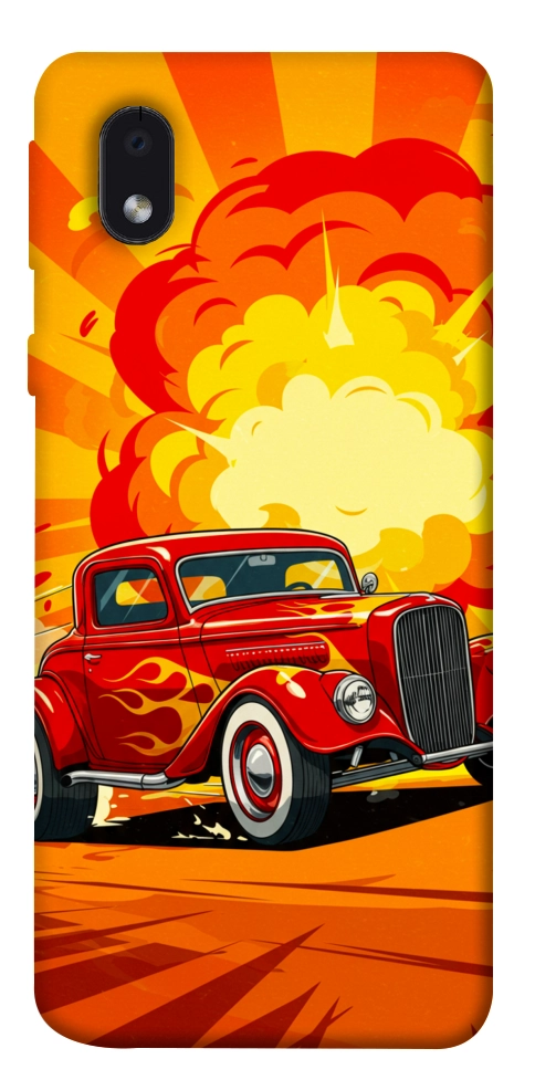 Чохол Retro comics car для Galaxy M01 Core