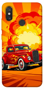 Чохол Retro comics car для Xiaomi Mi 8
