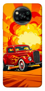 Чехол Retro comics car для Xiaomi Poco X3 Pro