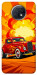 Чохол Retro comics car для Xiaomi Redmi Note 9T