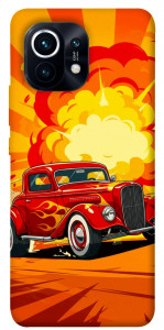 Чехол Retro comics car для Xiaomi Mi 11