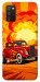 Чохол Retro comics car для Galaxy A02s
