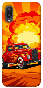 Чохол Retro comics car для Galaxy A02