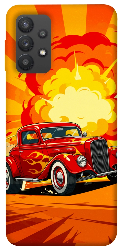Чохол Retro comics car для Galaxy A32 4G