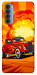 Чехол Retro comics car для Oppo Reno 4 Pro