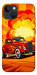 Чехол Retro comics car для iPhone 13