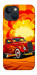 Чохол Retro comics car для iPhone 13 mini