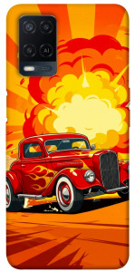 Чохол Retro comics car для Oppo A54 4G