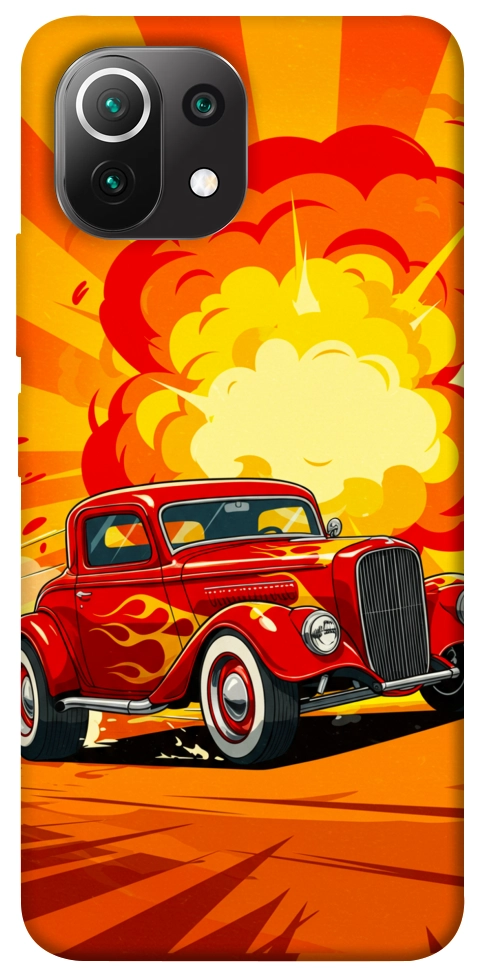 Чохол Retro comics car для Xiaomi Mi 11 Lite