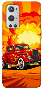 Чохол Retro comics car для Oneplus 9 pro