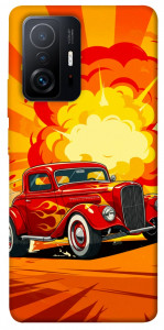 Чохол Retro comics car для Xiaomi 11T