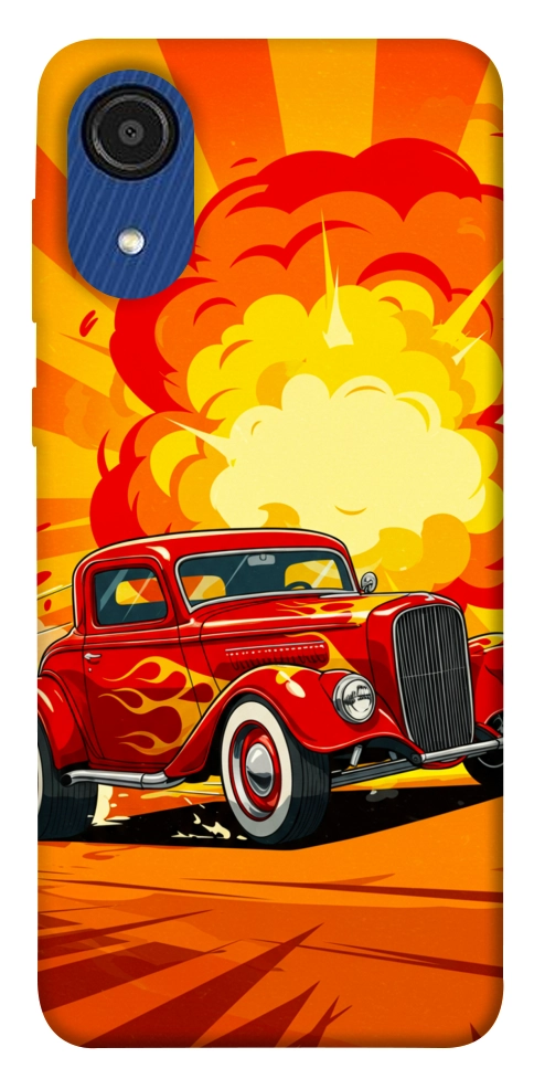 Чохол Retro comics car для Galaxy A03 Core