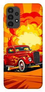 Чехол Retro comics car для Galaxy A13 4G