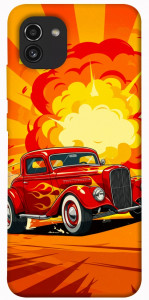 Чехол Retro comics car для Galaxy A03
