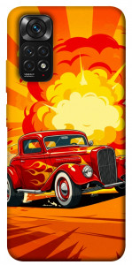 Чохол Retro comics car для Xiaomi Redmi Note 11 (Global)