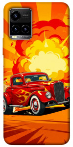 Чохол Retro comics car для Vivo Y21