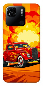 Чохол Retro comics car для Xiaomi Redmi 10A