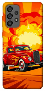 Чехол Retro comics car для Galaxy A73 5G
