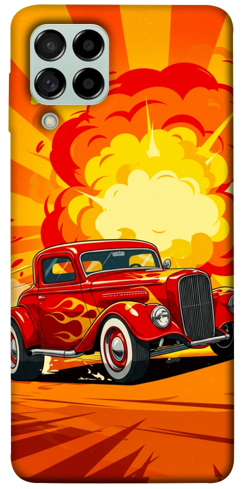 Чохол Retro comics car для Galaxy M53