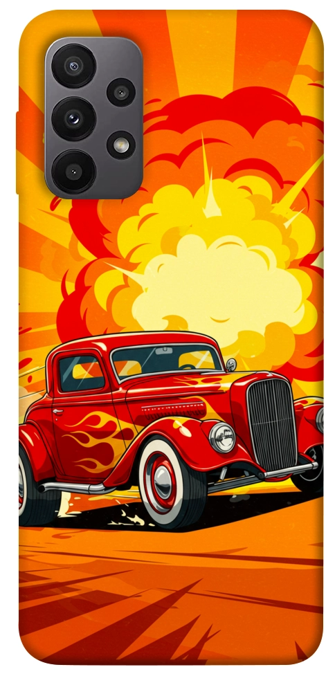 Чехол Retro comics car для Galaxy A23