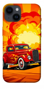 Чохол Retro comics car для iPhone 14