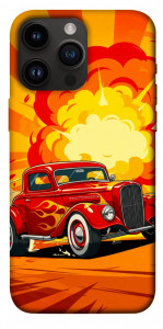 Чохол Retro comics car для iPhone 14 Pro Max